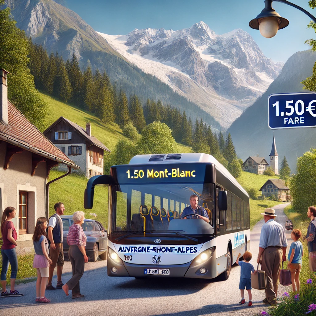 Tarification unique pour les bus au Pays du Mont-Blanc